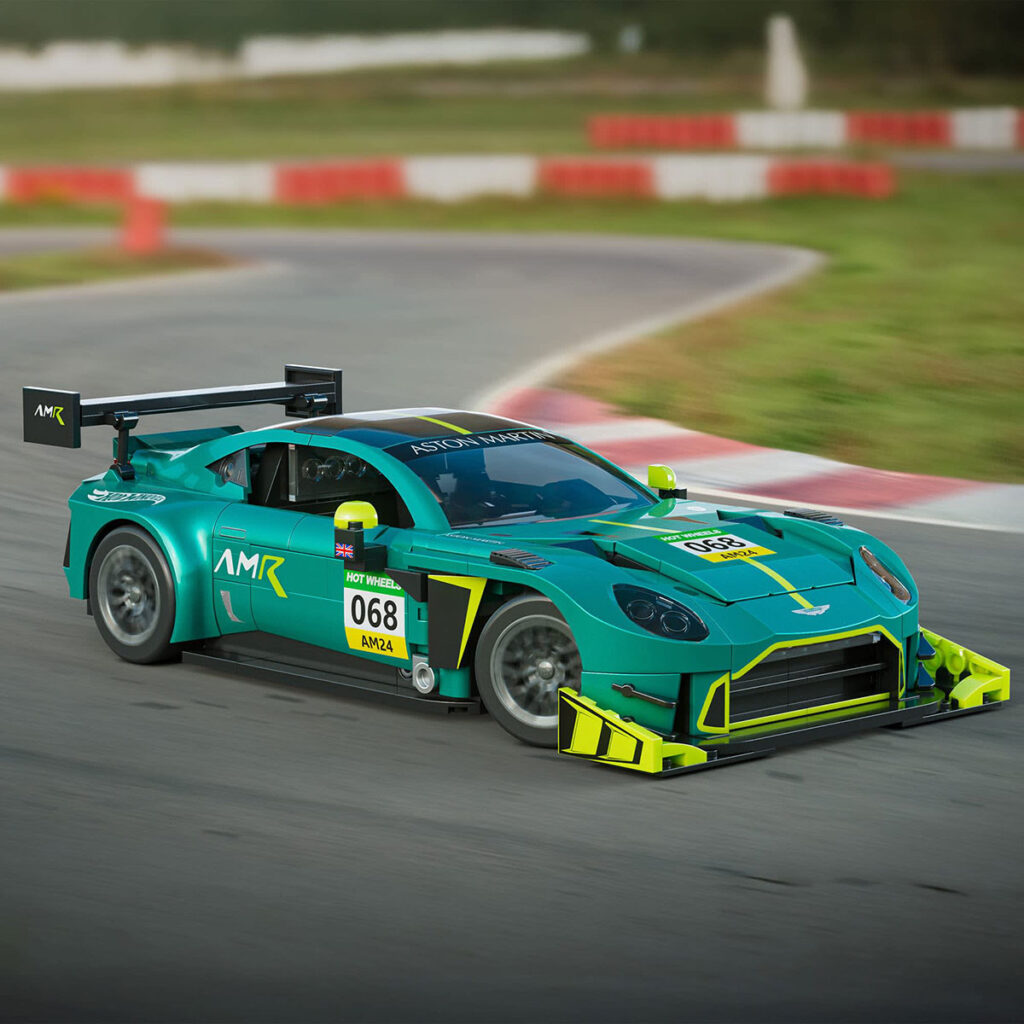 Mattel Brick Shop Hot Wheels ’24 Aston Martin Vantage GT3
