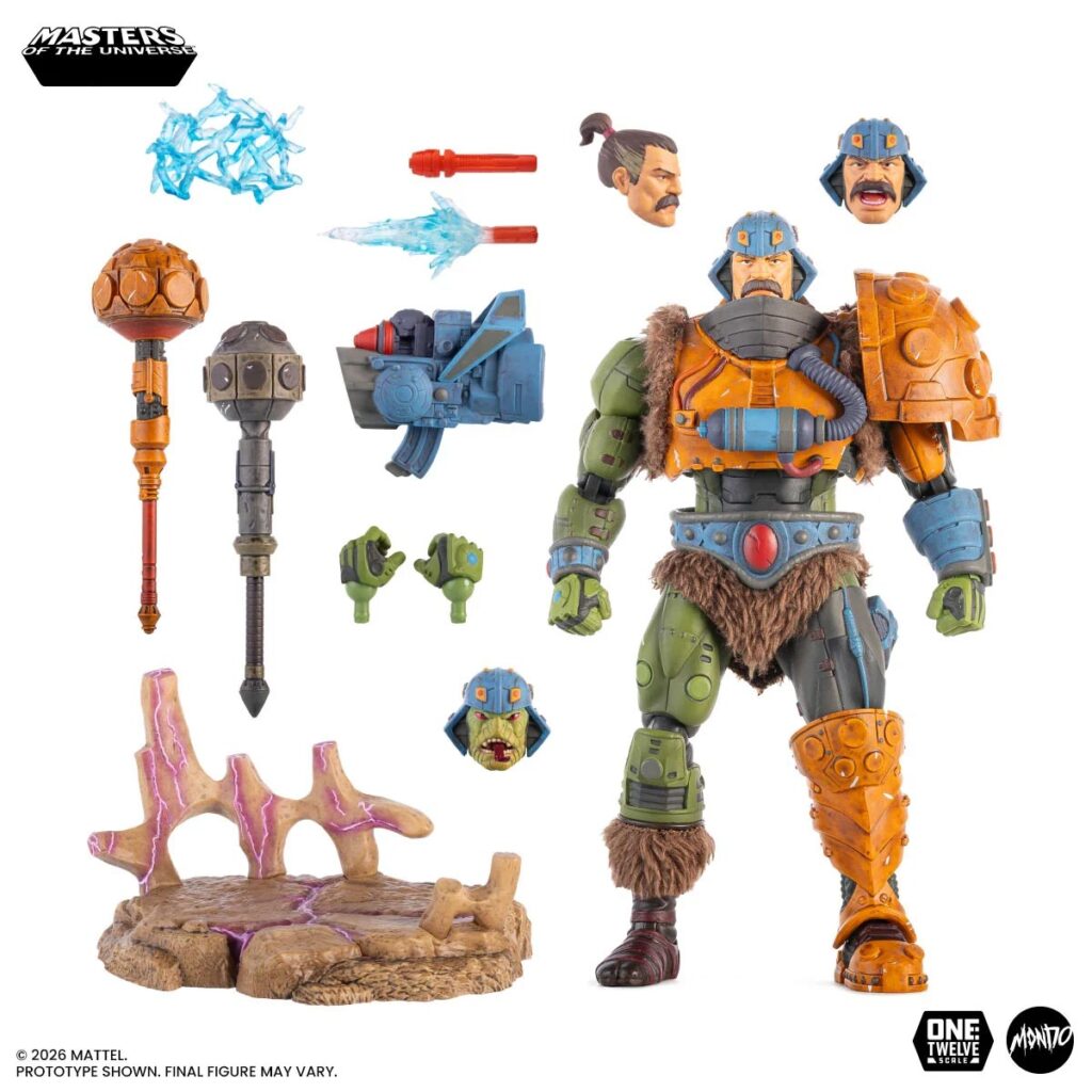 Mondo MOTU200X Man-At-Arms 1/12 Scale Figure