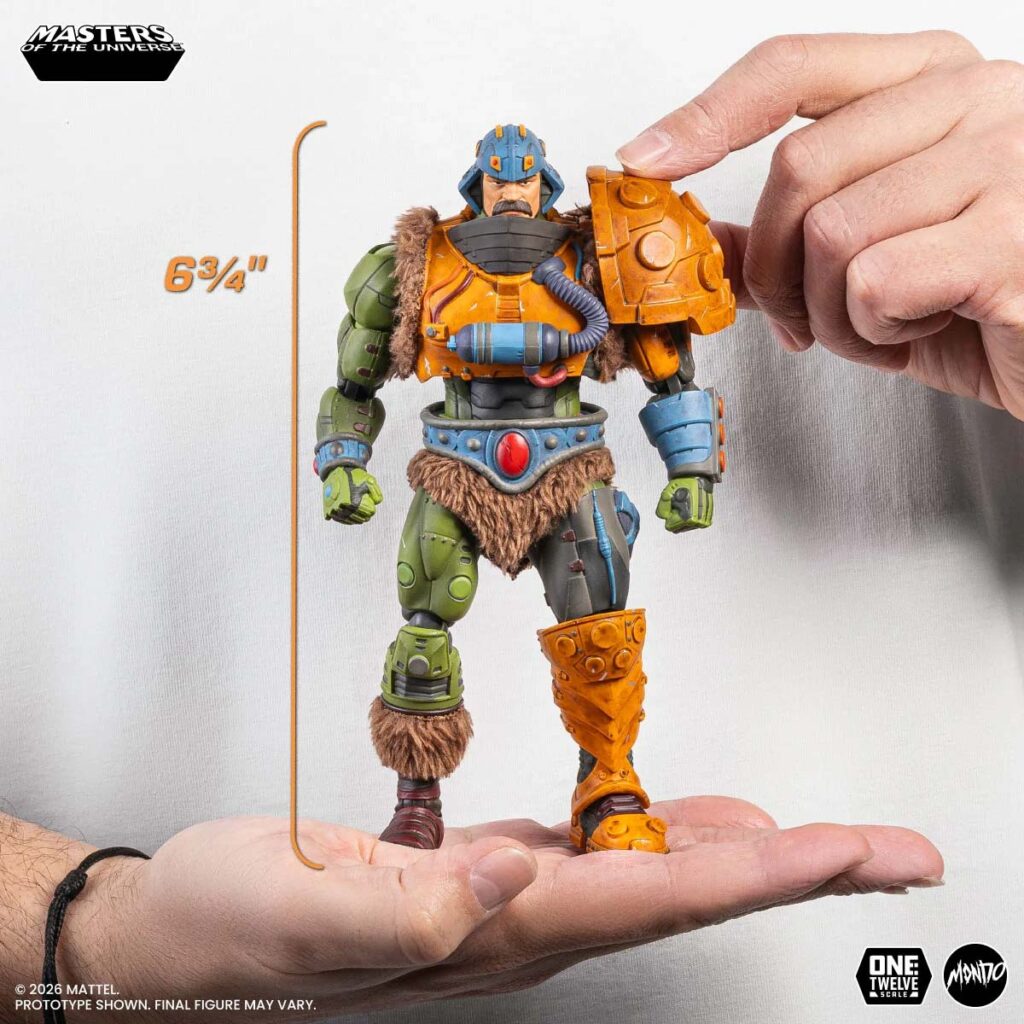 Mondo MOTU200X Man-At-Arms 1/12 Scale Figure