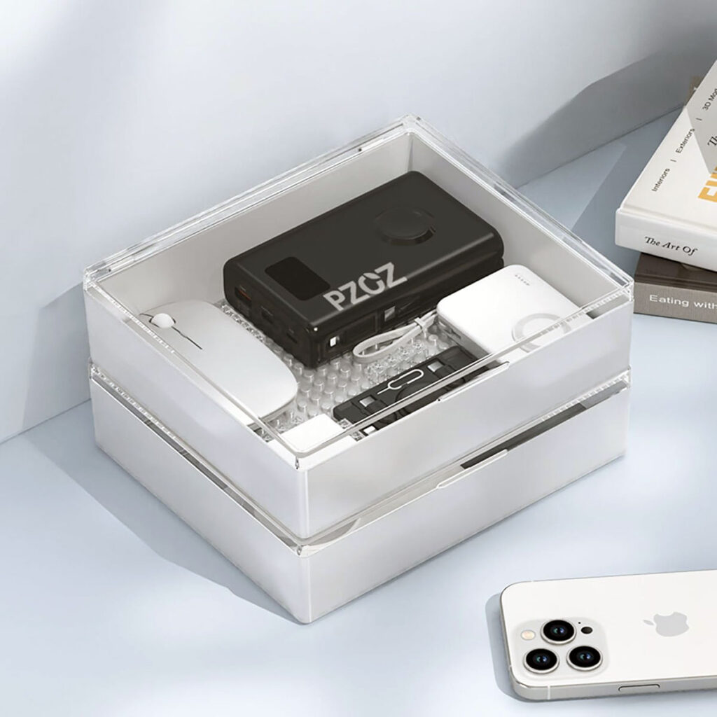 PZOZ Storage Box of Gadget Accessories