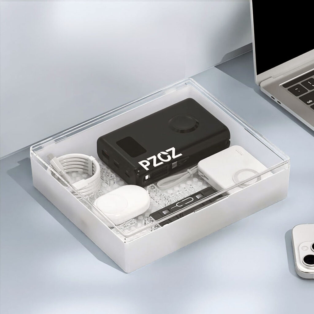 PZOZ Storage Box of Gadget Accessories