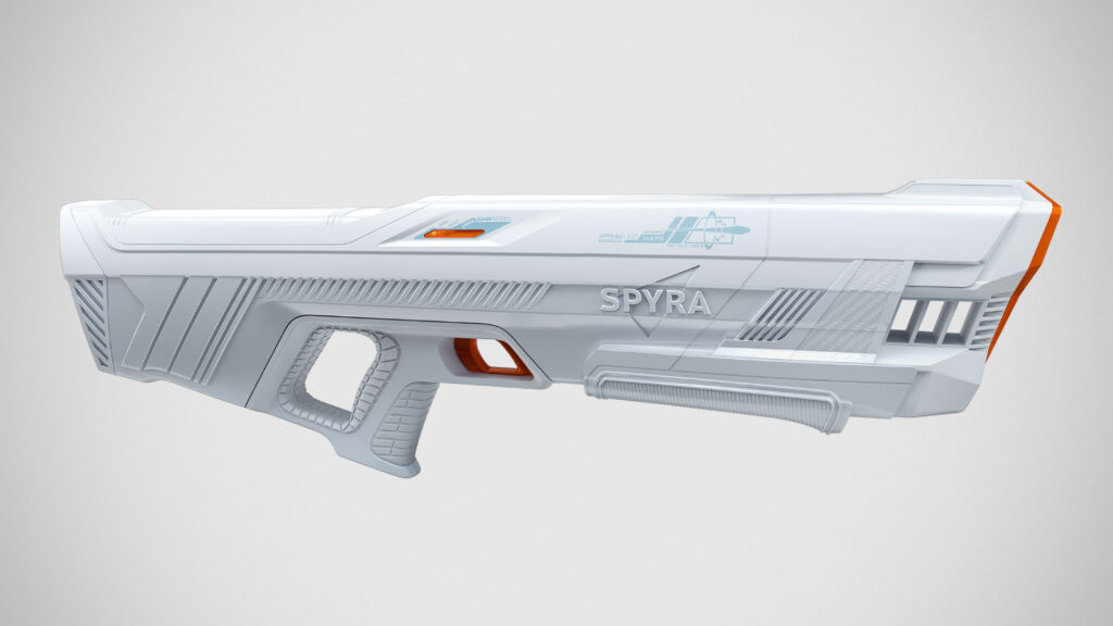 SpyraThree White Out Electronic Water Blaster