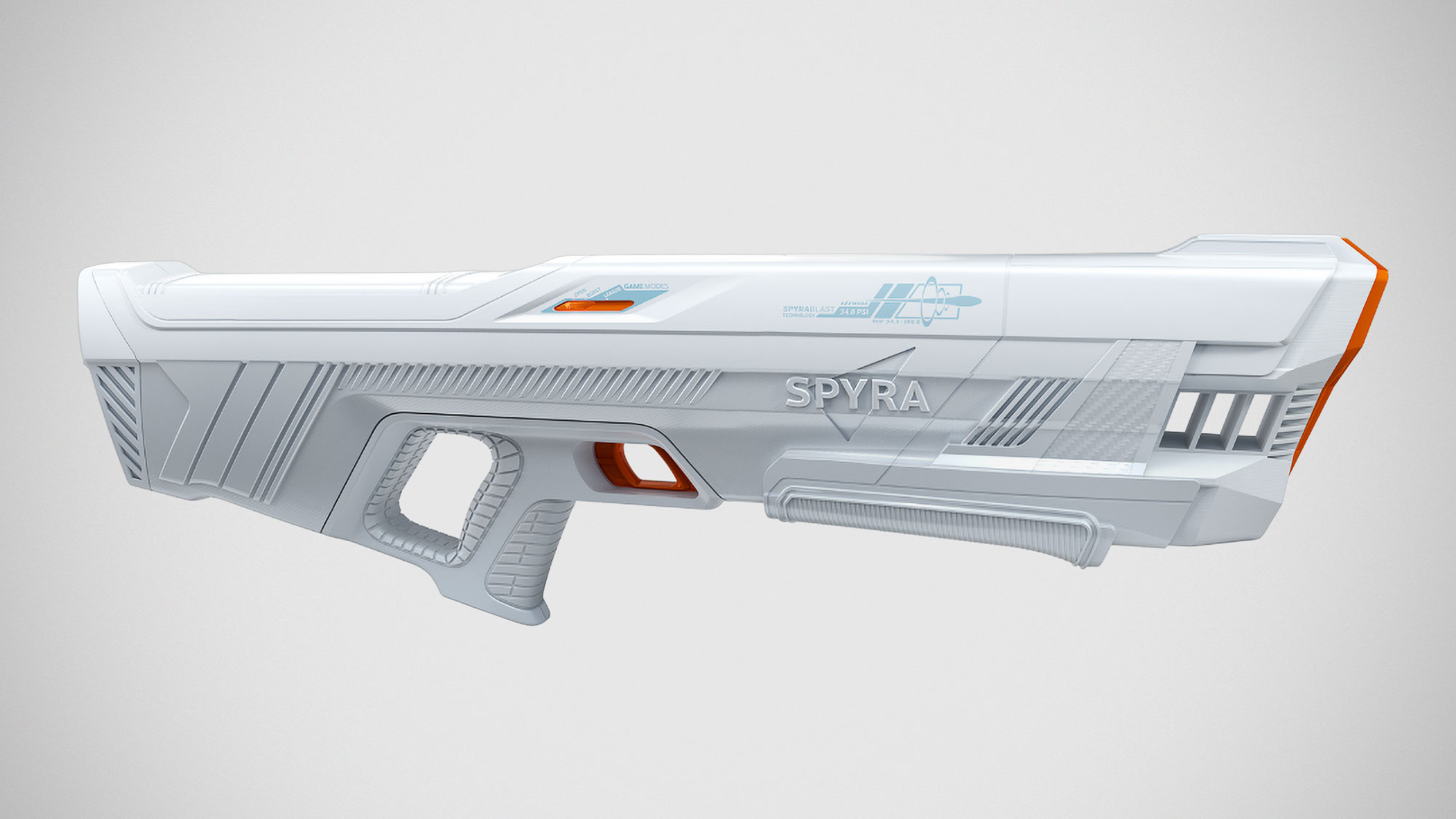 SpyraThree White Out Electronic Water Blaster