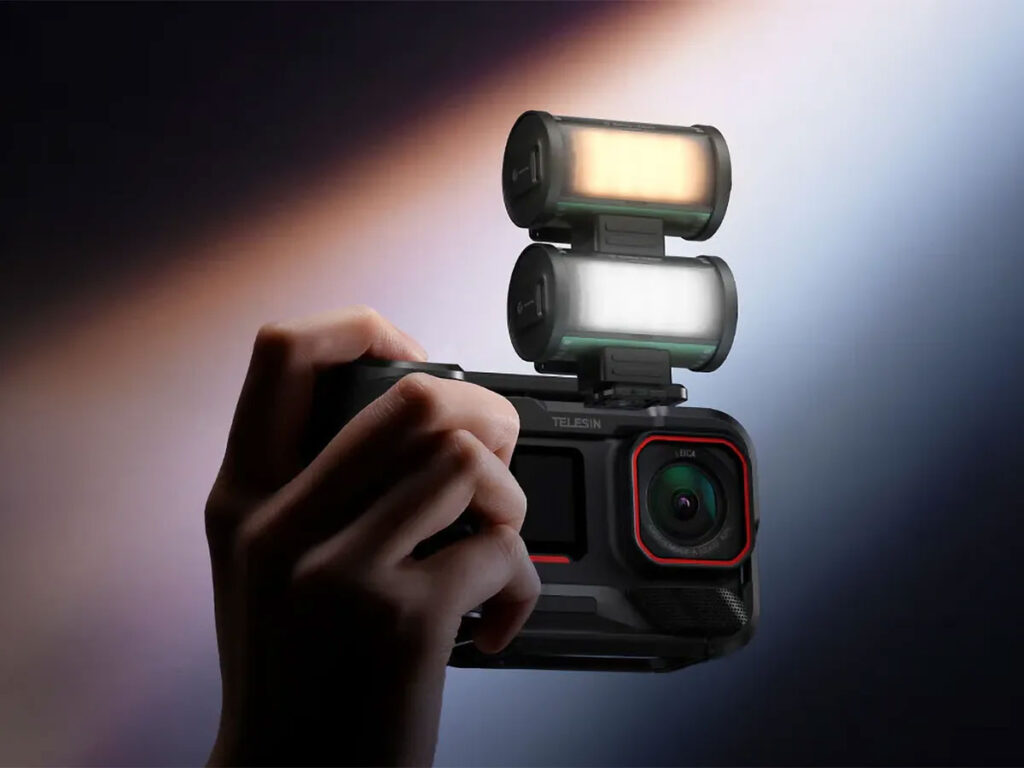 Telesin Bi-Color LED Video Light for Camera