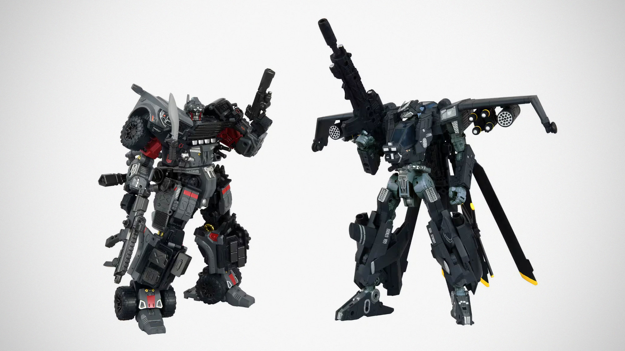 Transformers Overgear Iron Hide and Blackout