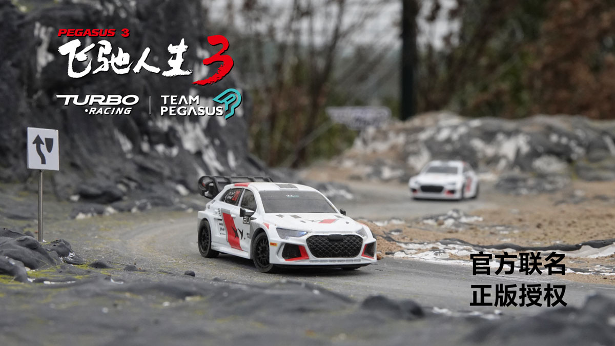 Turbo Racing R/c Turbo Racing Brings Pegasus 3’s Audi A3 Rally Car to Life as a 1/76 RC ...