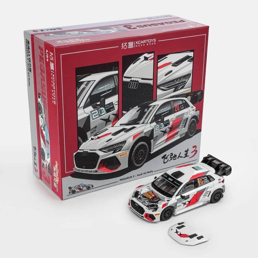 XCARTOYS Pegasus 3 Rally Car Die-cast Model