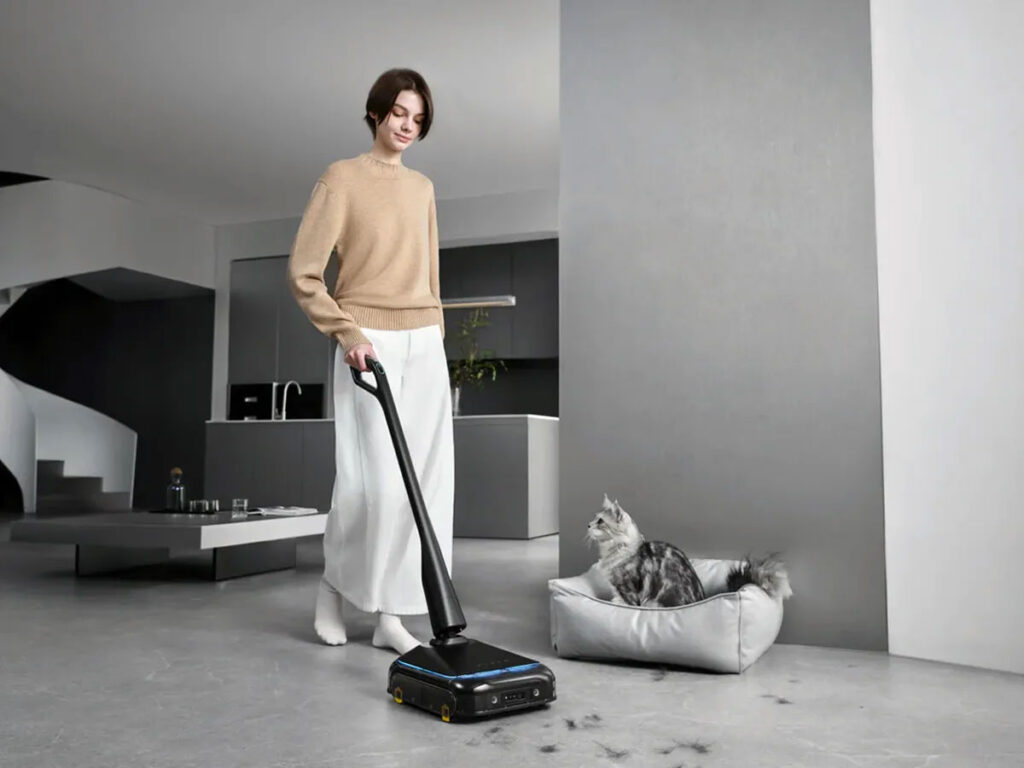 xLean TR1 Dual Form Transformable Floor Washing Robot Vacuum