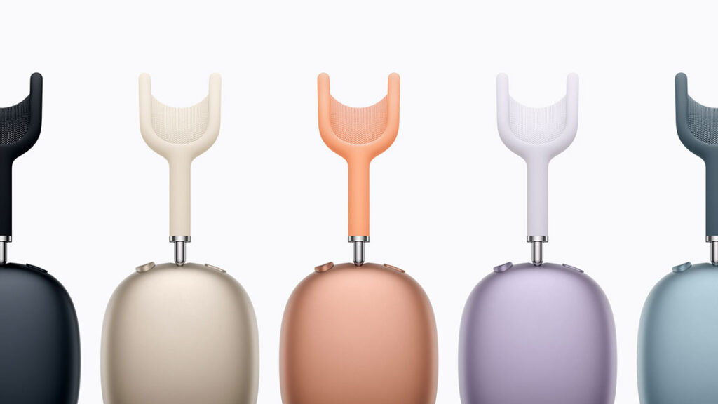 Apple AirPods Max 2 headphones in multiple colors with updated H2 chip and enhanced ANC