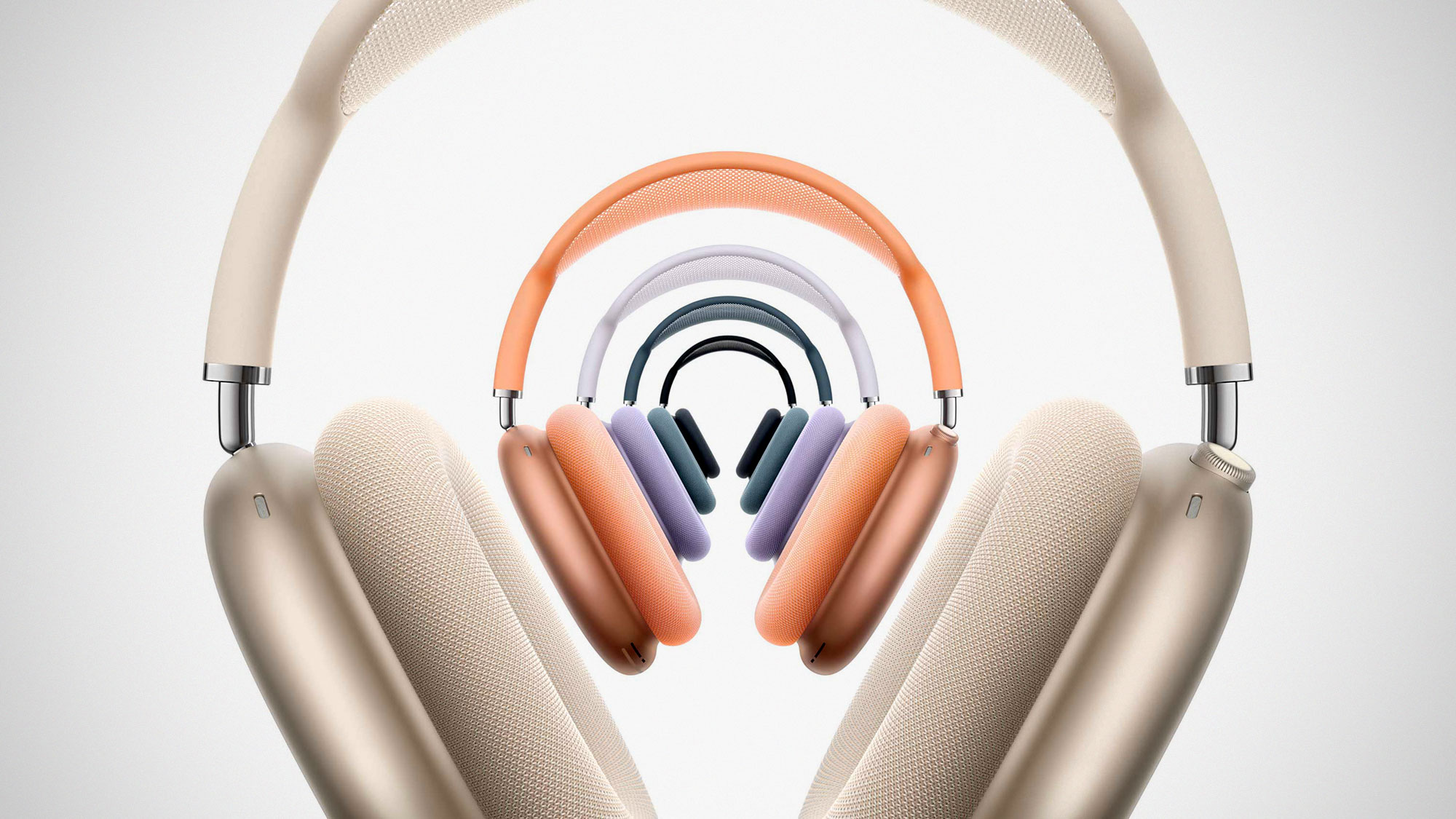 Apple AirPods Max 2 headphones in multiple colors with updated H2 chip and enhanced ANC