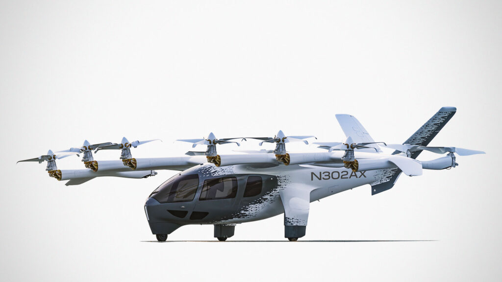 Archer Midnight eVTOL air taxi electric vertical takeoff aircraft with multi-rotor design for urban air mobility