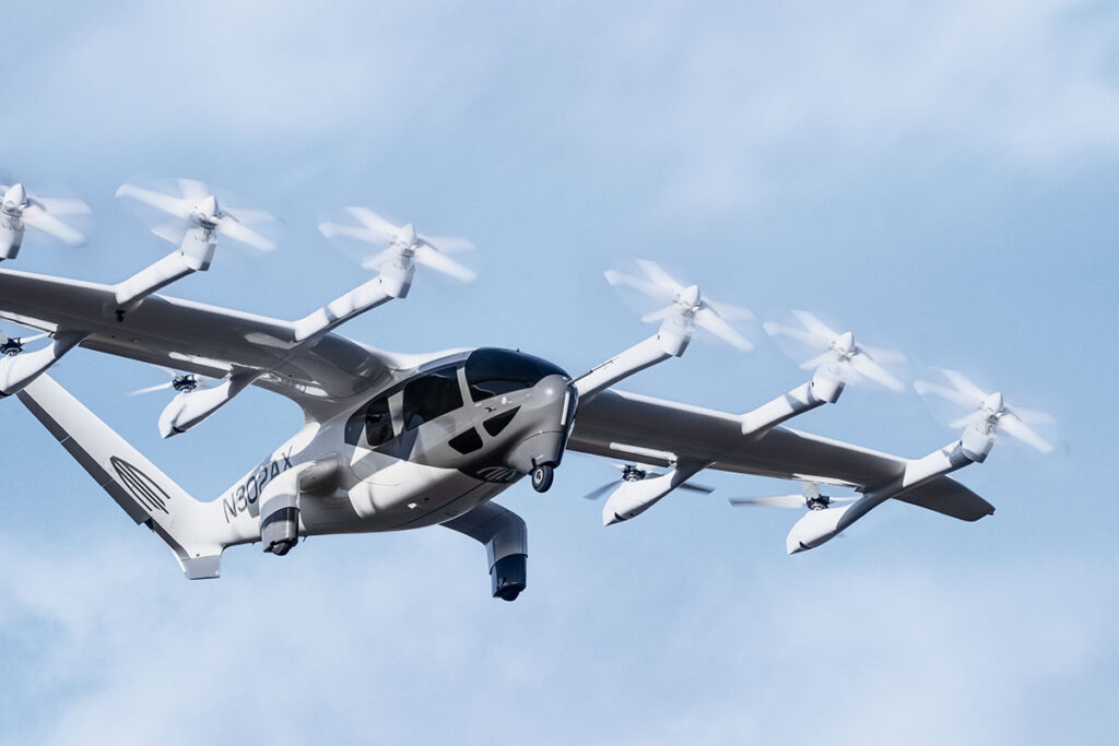 Archer Midnight eVTOL air taxi electric vertical takeoff aircraft with multi-rotor design for urban air mobility
