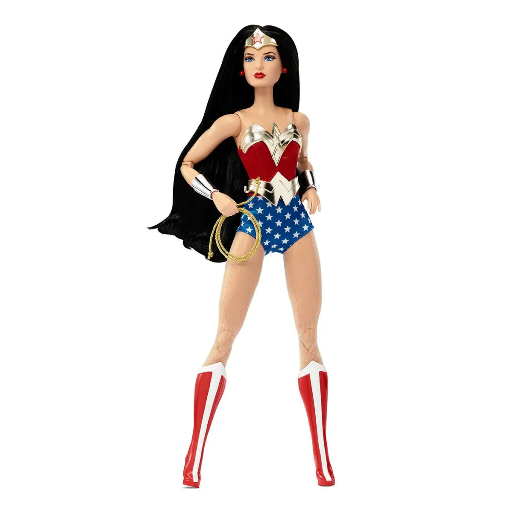 Barbie Signature DC Wonder Woman Barbie Doll 85th anniversary edition in classic comic costume