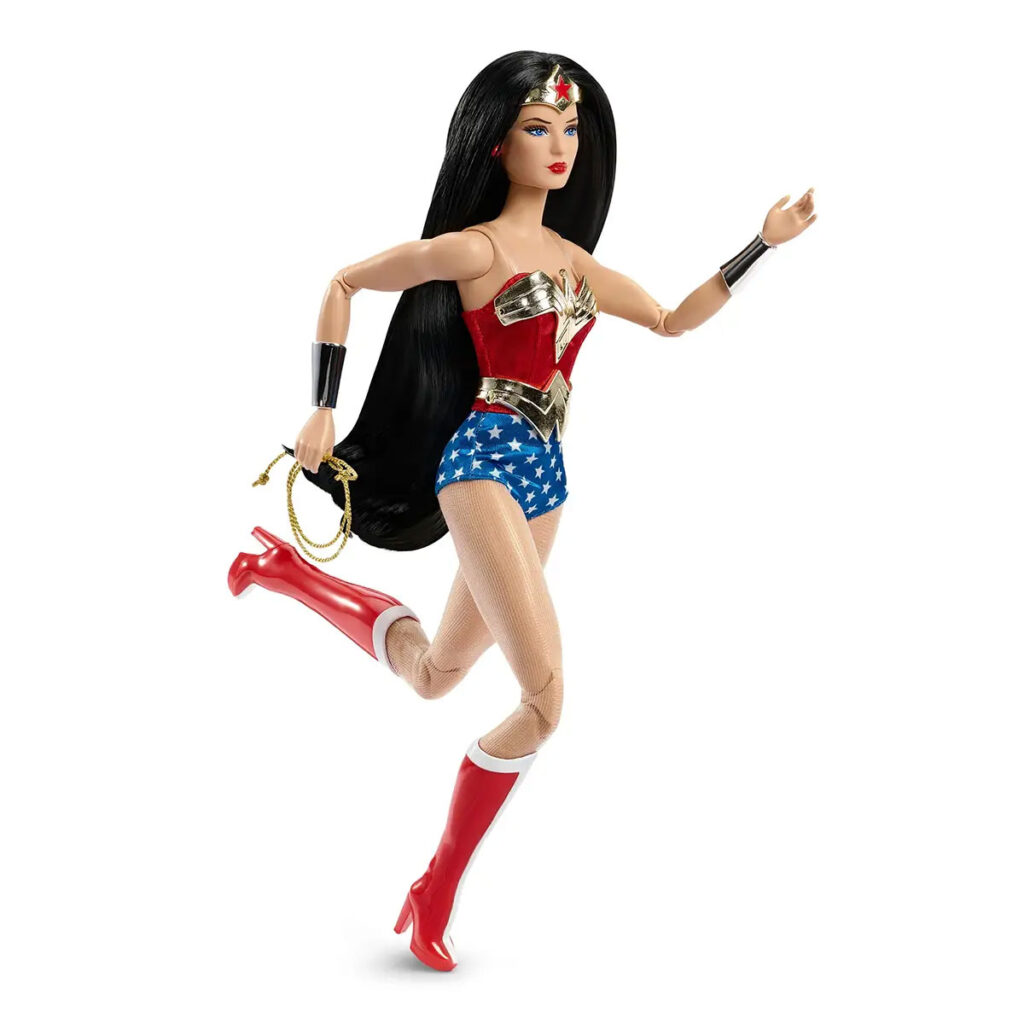 Barbie Signature DC Wonder Woman Barbie Doll 85th anniversary edition in classic comic costume