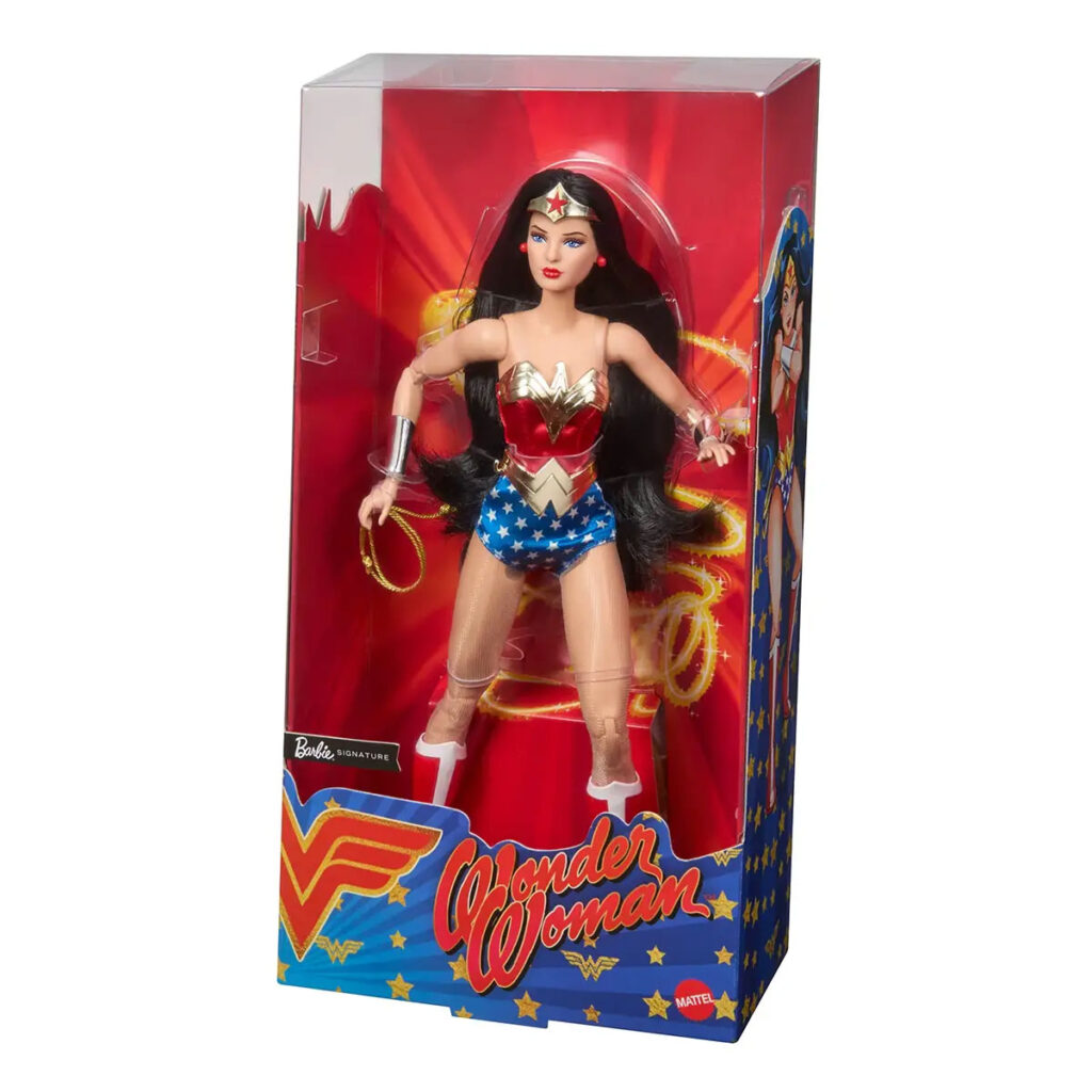 Barbie Signature DC Wonder Woman Barbie Doll Packaging