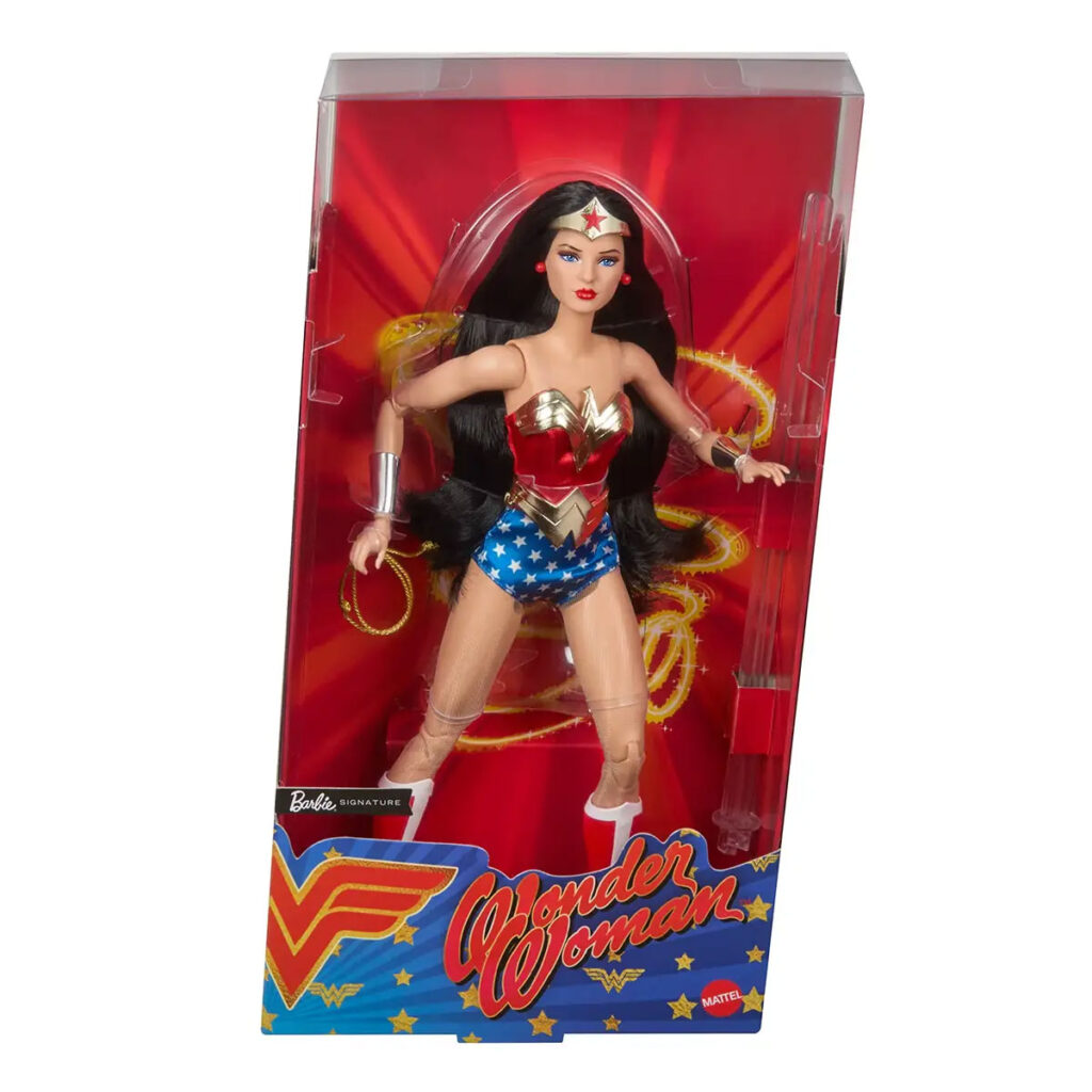 Barbie Signature DC Wonder Woman Barbie Doll Packaging