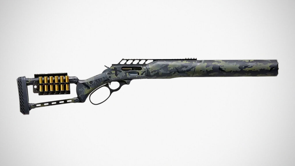 Integrally Suppressed Lever Action Rifle