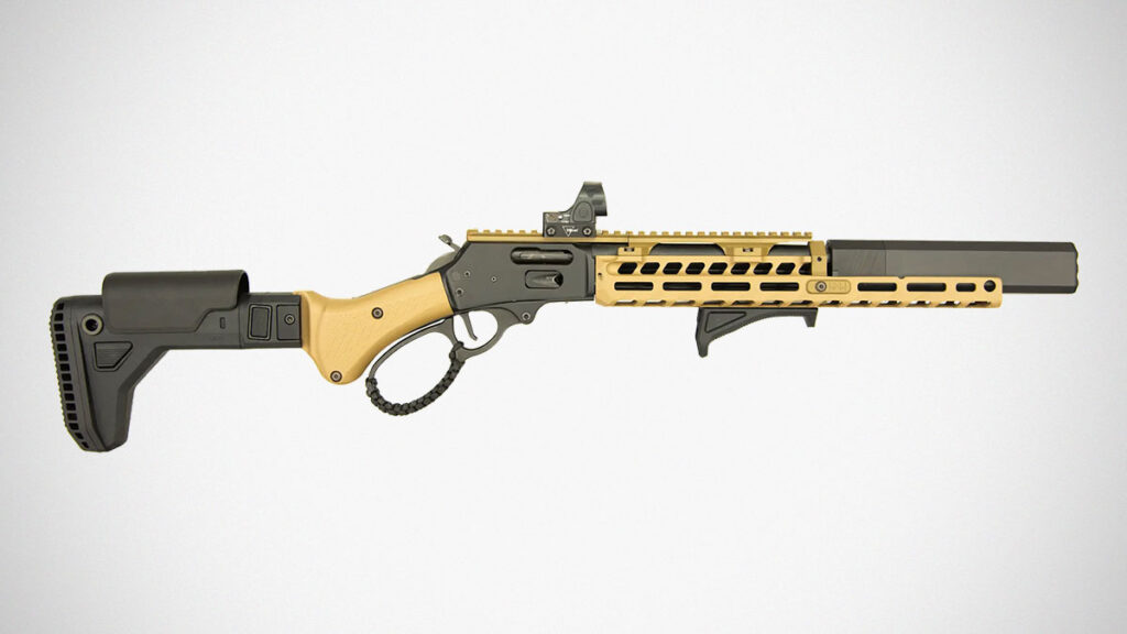 Integrally Suppressed Lever Action Rifle