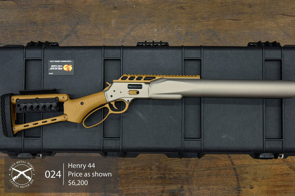 Integrally Suppressed Lever Action Rifle