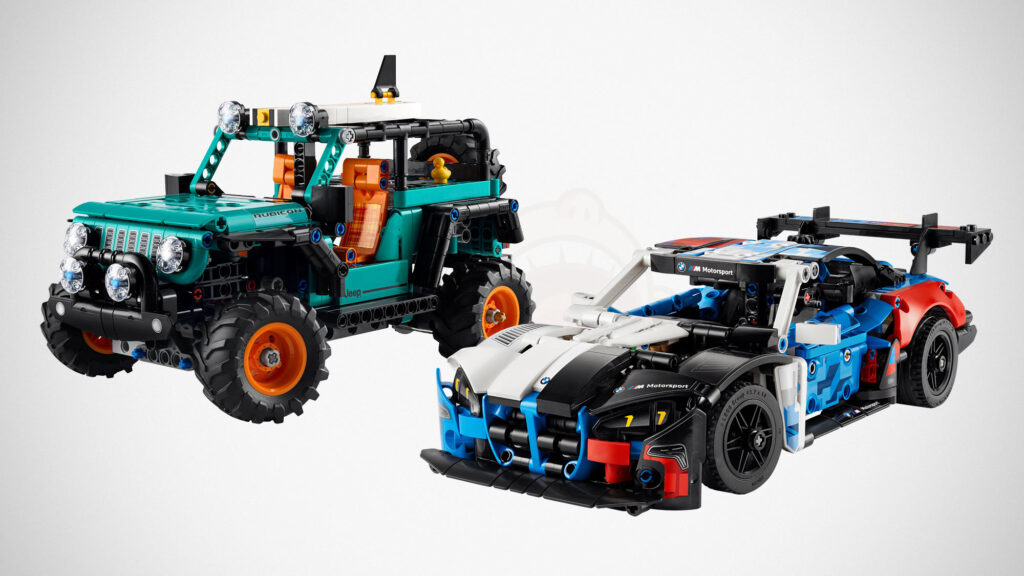 LEGO BMW M4 GT3 EVO & Jeep Wrangler Rubicon
