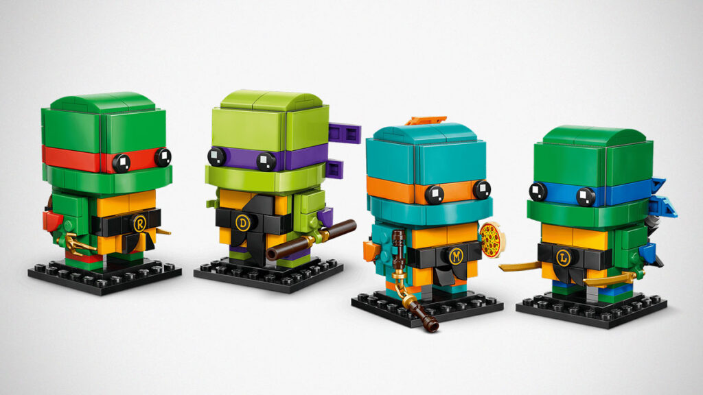 LEGO BrickHeadz Teenage Mutant Ninja Turtles Figures (40878)