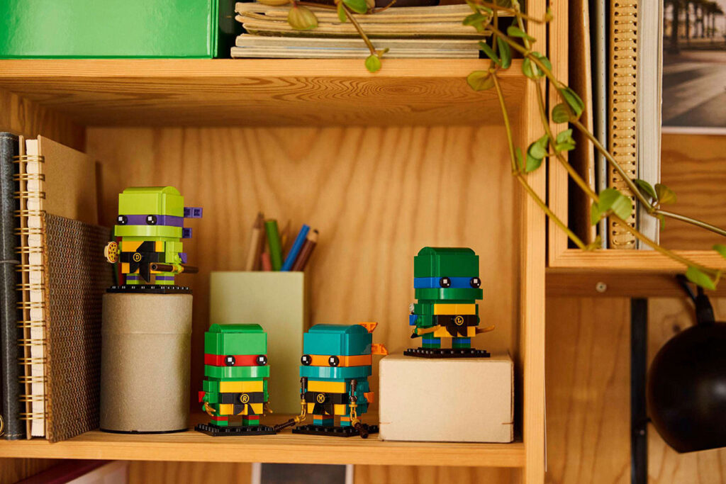 LEGO BrickHeadz Teenage Mutant Ninja Turtles Figures (40878)