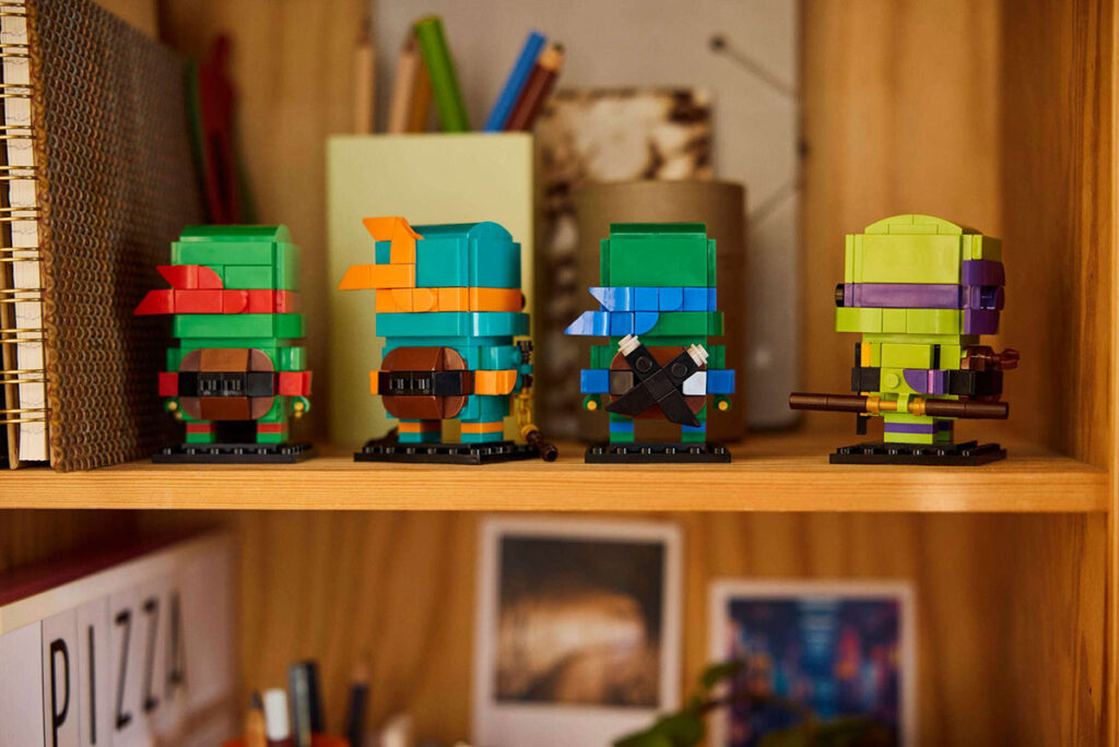 LEGO BrickHeadz Teenage Mutant Ninja Turtles Figures (40878)