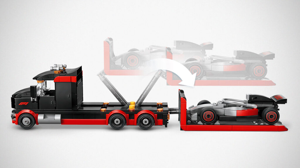 LEGO City F1 Display Truck with Audi F1 Race Car (60493)
