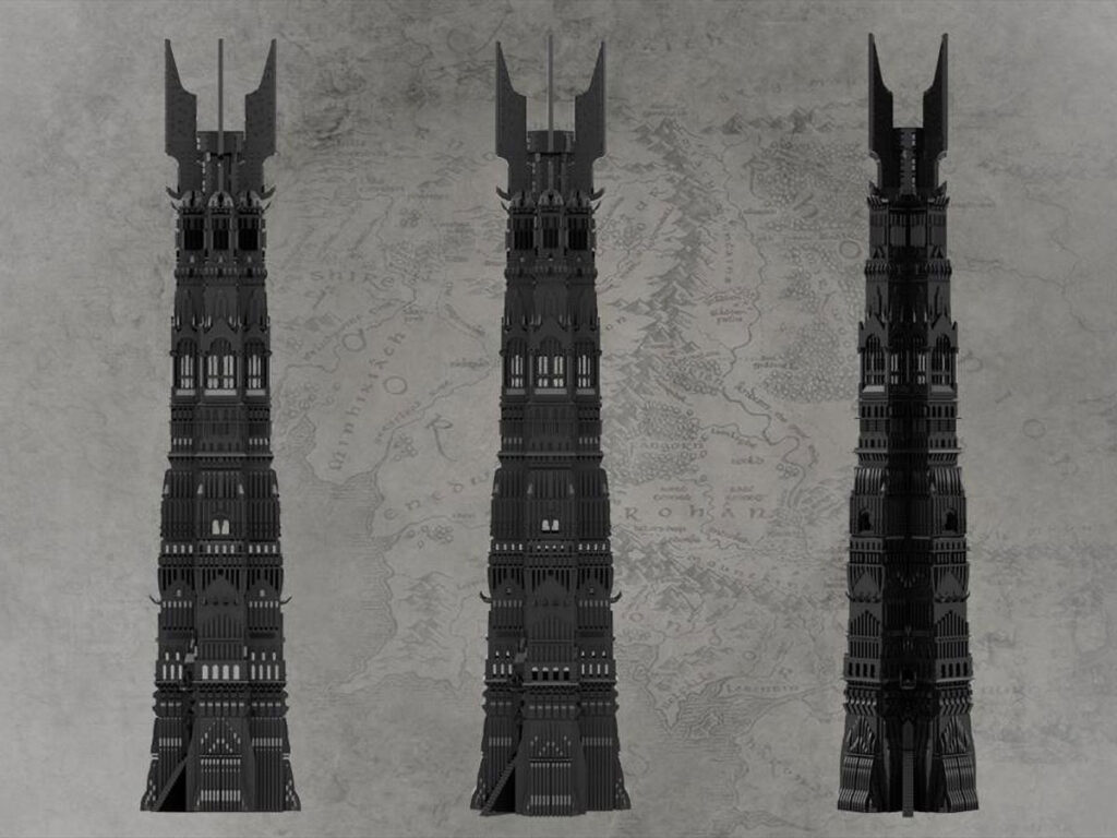 LEGO MOC The Wizard’s Black Tower by Alex Bonelli