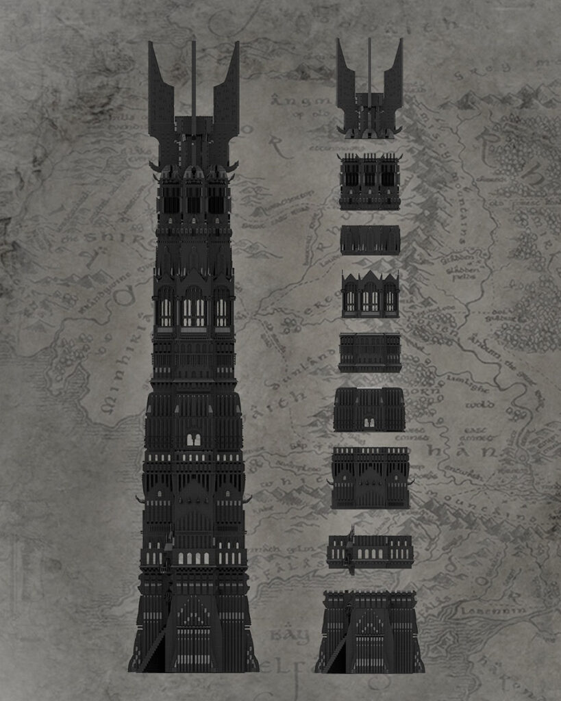 LEGO MOC The Wizard’s Black Tower by Alex Bonelli