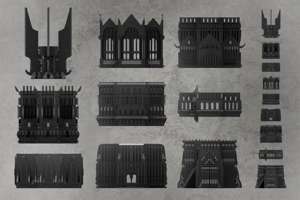 LEGO MOC The Wizard’s Black Tower by Alex Bonelli