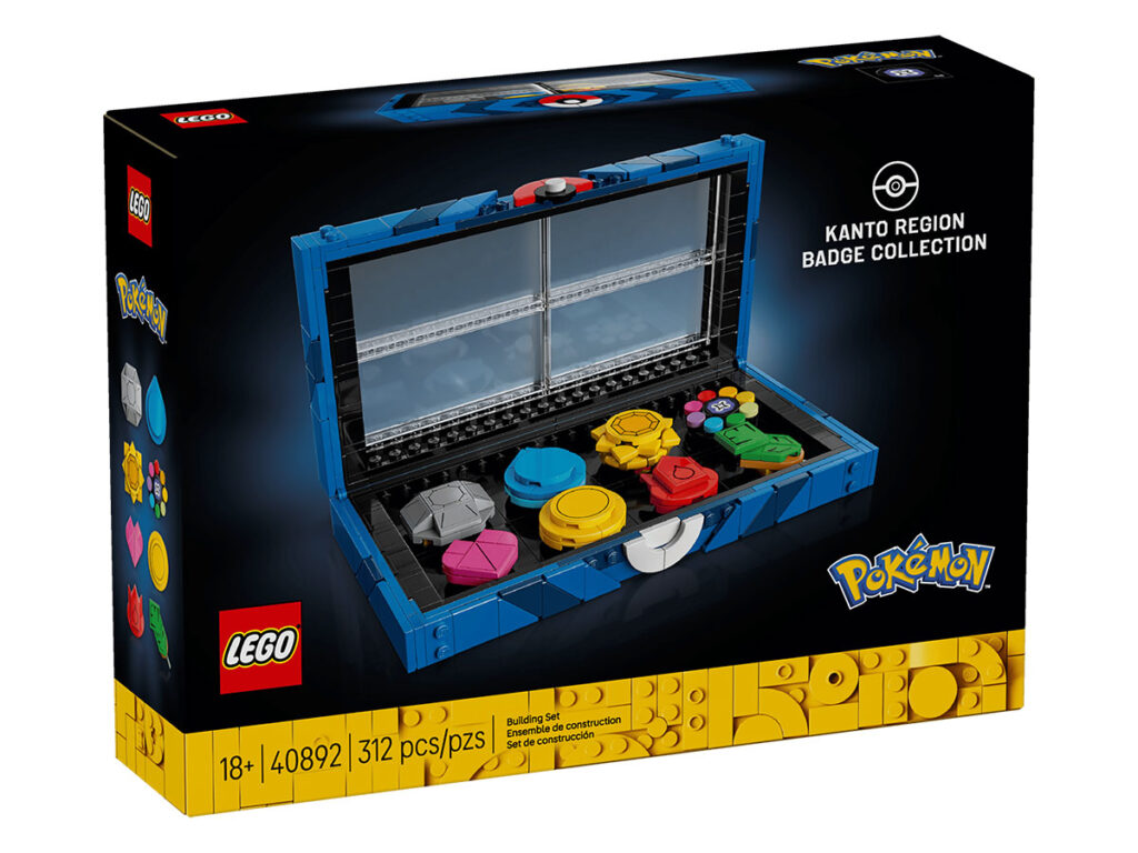 LEGO Pokémon Kanto Region Badge Collection