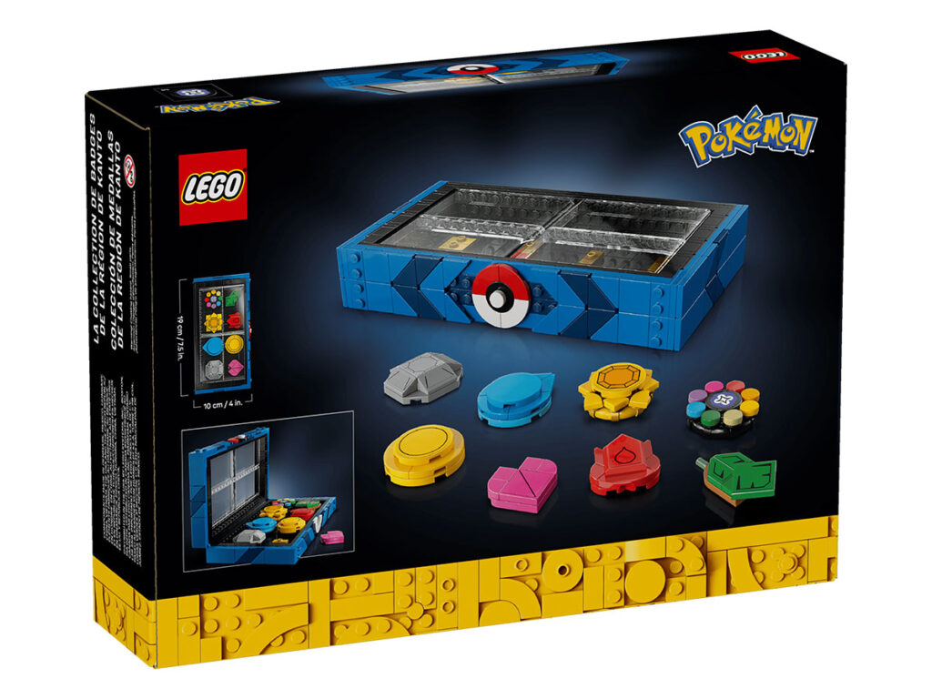 LEGO Pokémon Kanto Region Badge Collection
