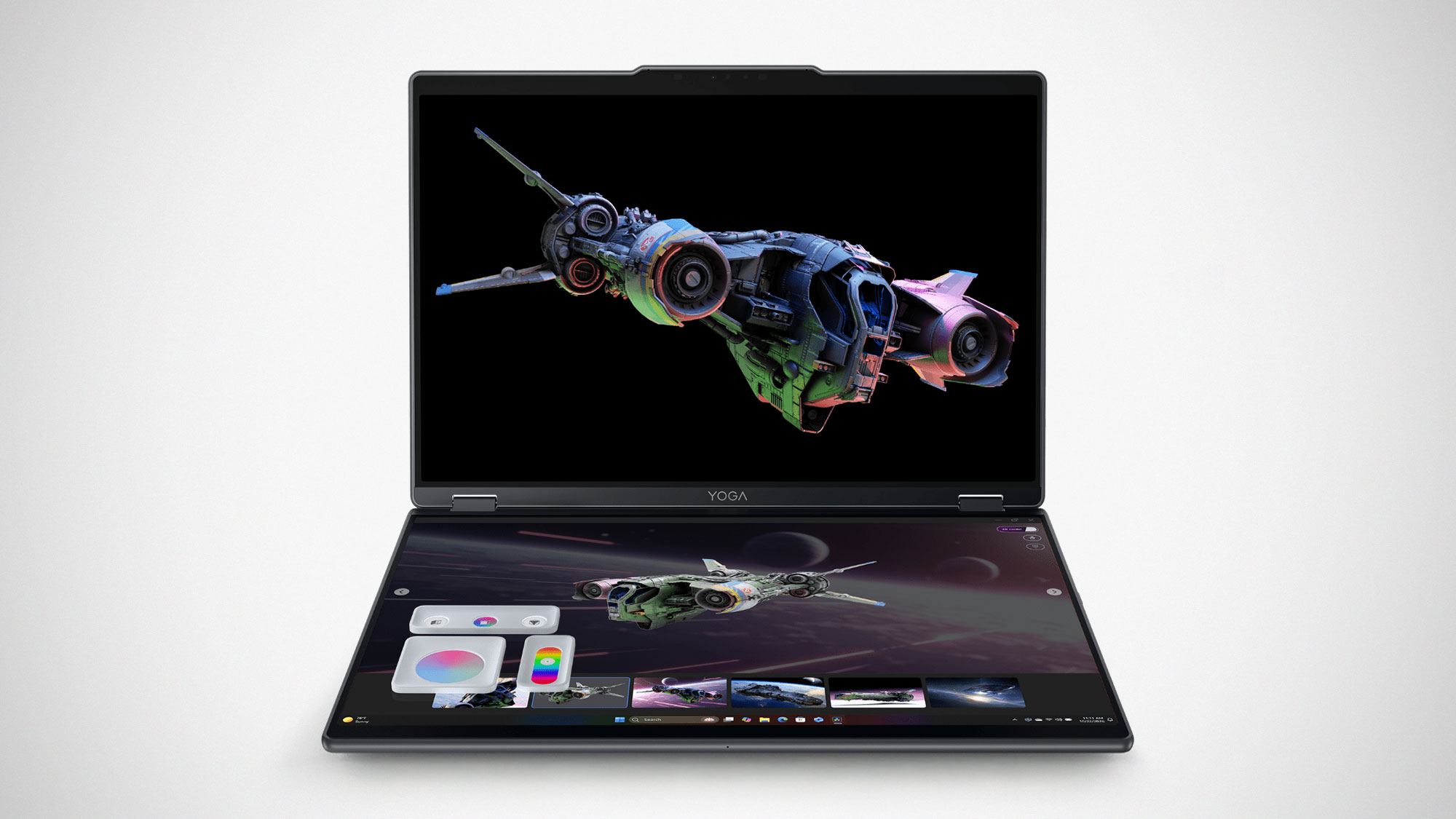 Lenovo AI laptops tablets and concept devices including Yoga Book Pro 3D concept revealed at MWC 2026