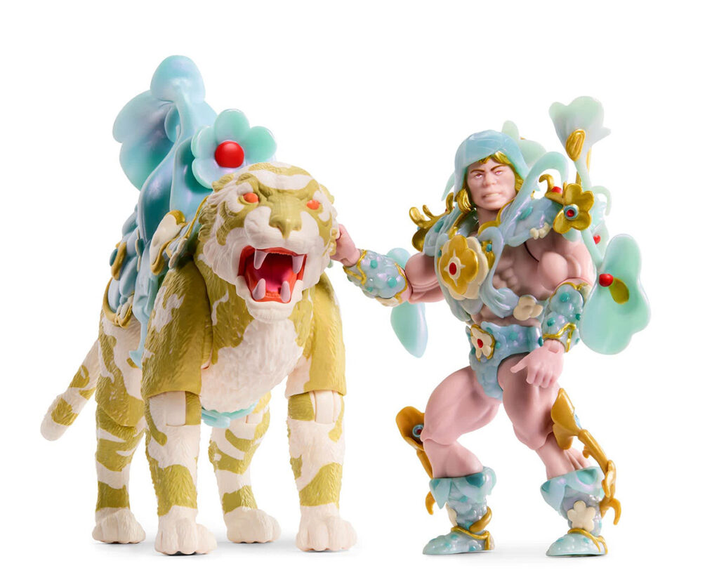 MOTU x James Jean Floral He-Man and Battle Cat 2-Pack