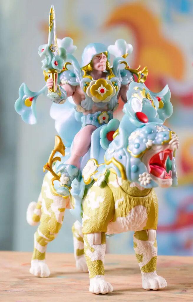 MOTU x James Jean Floral He-Man and Battle Cat 2-Pack