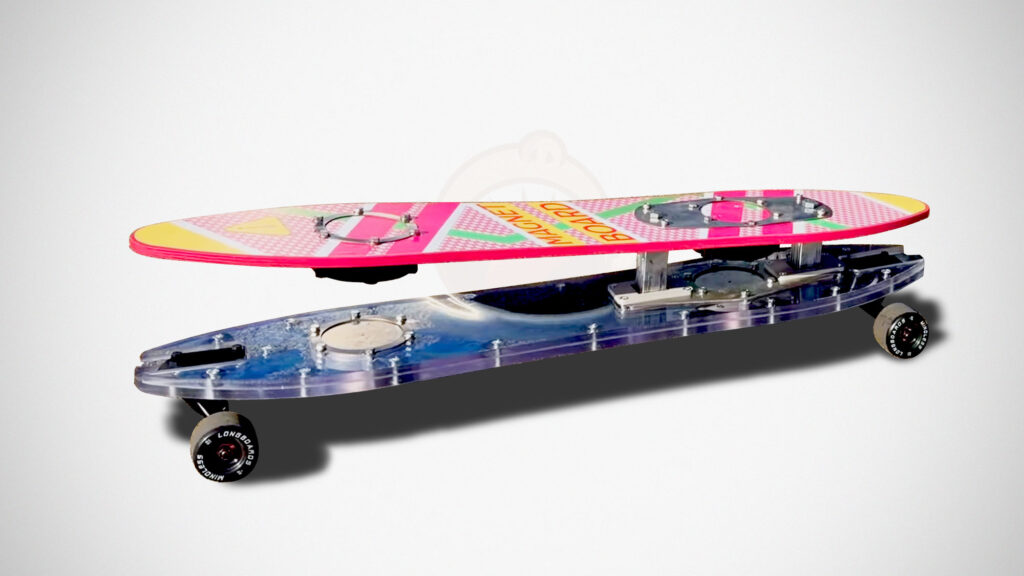 Magnet Suspension Skateboard by Colin Furze