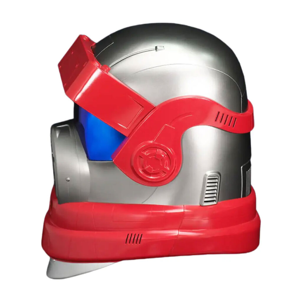 Makina Labs Mads Hawking Helmet 1:1 M.A.S.K. inspired cosplay helmet with blue visor