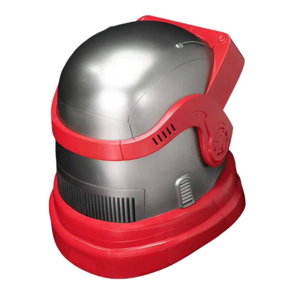 Makina Labs Mads Hawking Helmet 1:1 M.A.S.K. inspired cosplay helmet with blue visor