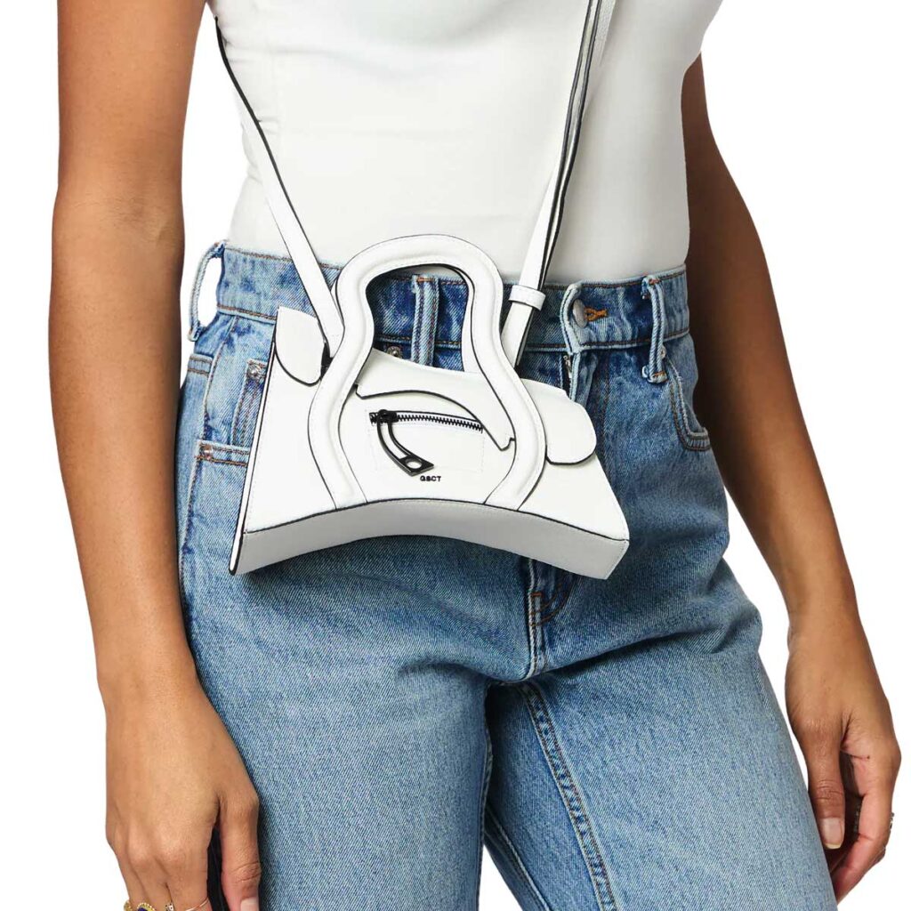 MSCHF Mini GSCT Bag White