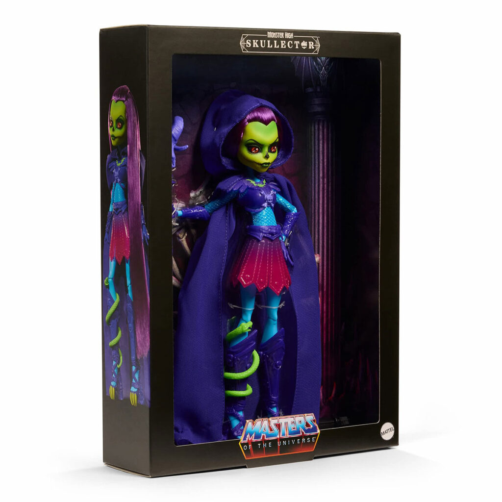 Monster High Skullector Skeletor Doll Packaging