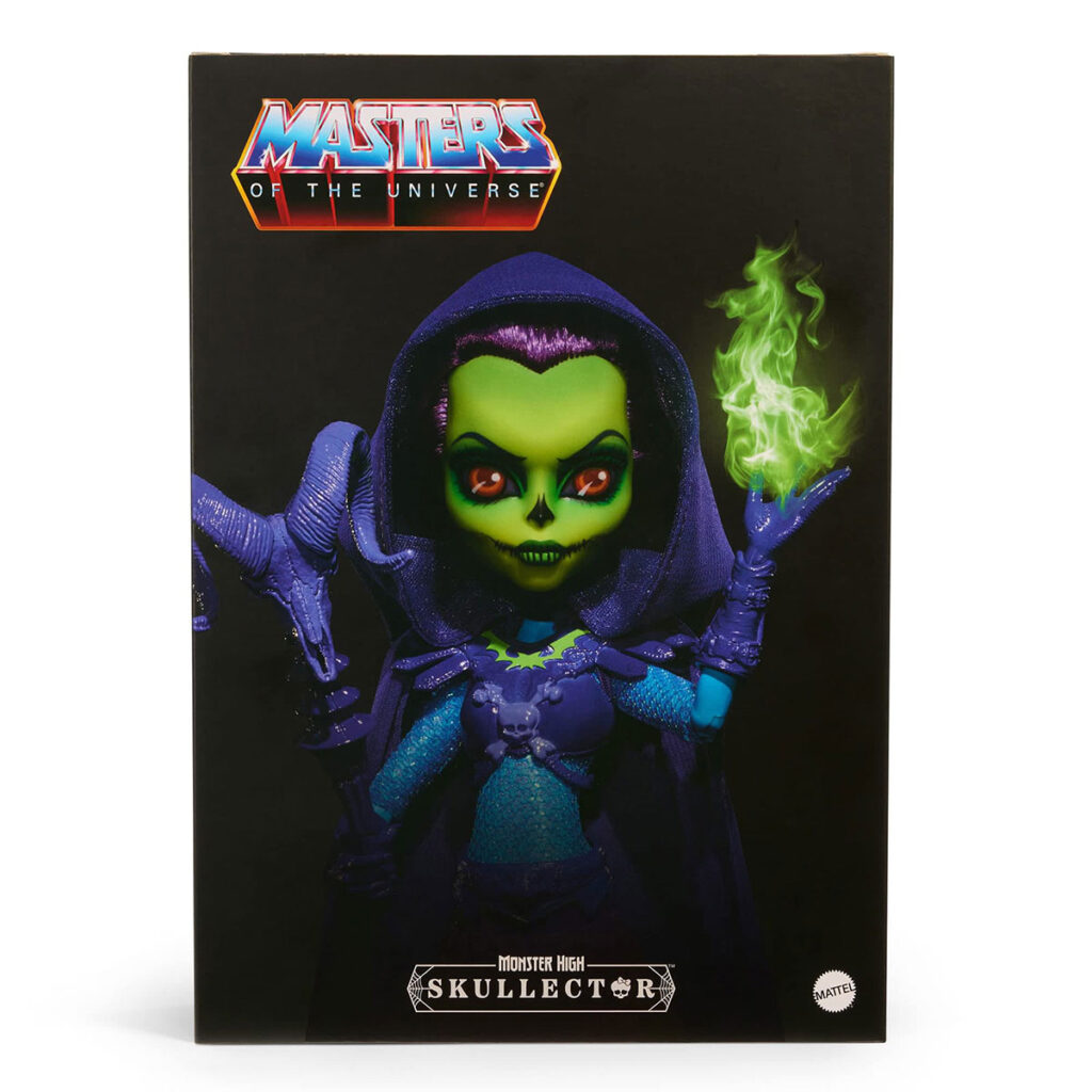 Monster High Skullector Skeletor Doll Packaging