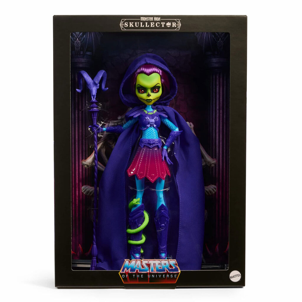 Monster High Skullector Skeletor Doll Packaging
