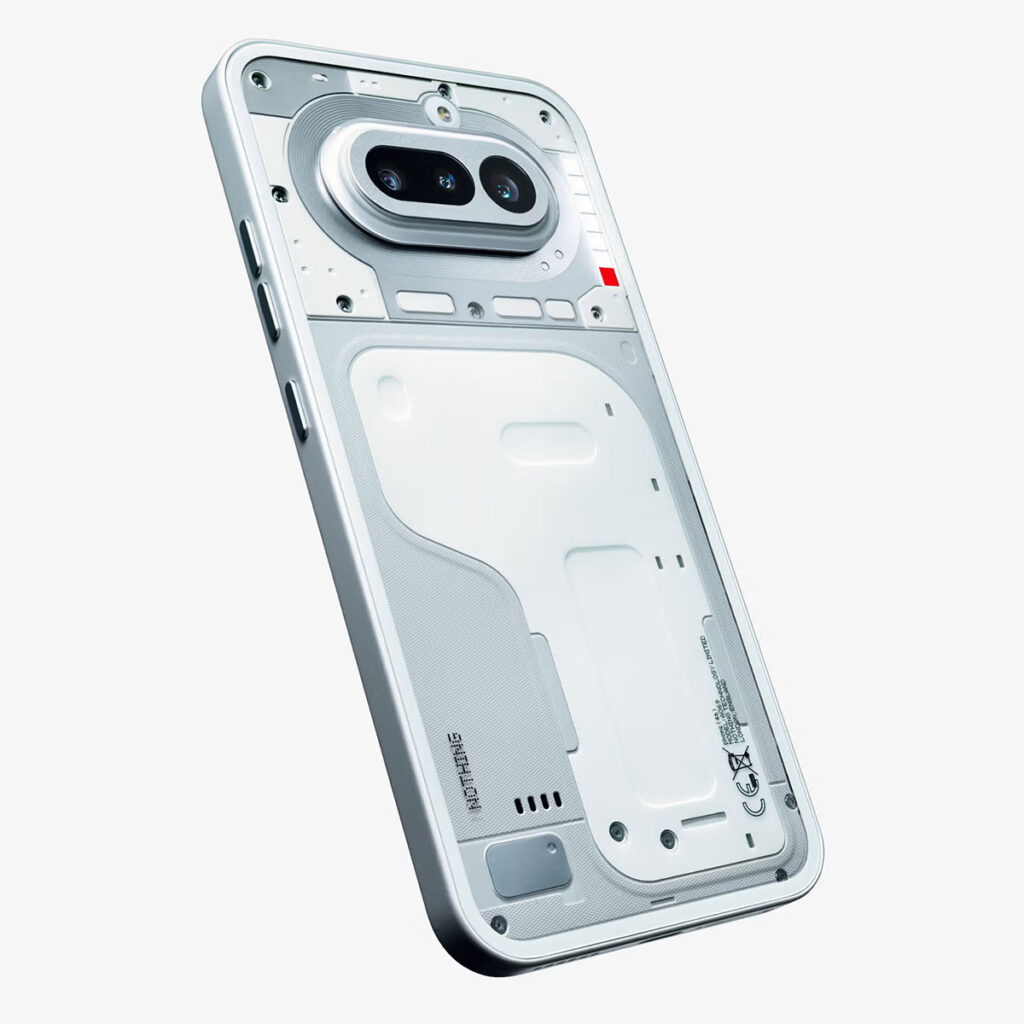 Nothing Phone 4a transparent design with Glyph Bar lighting and tinted glass finish