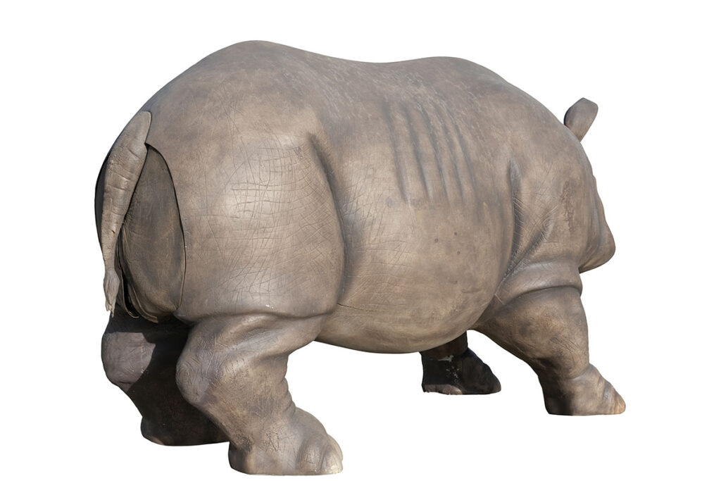 Planet Hollywood Collection Ace Ventura Oversized Mechanical Butt Birth Rhino