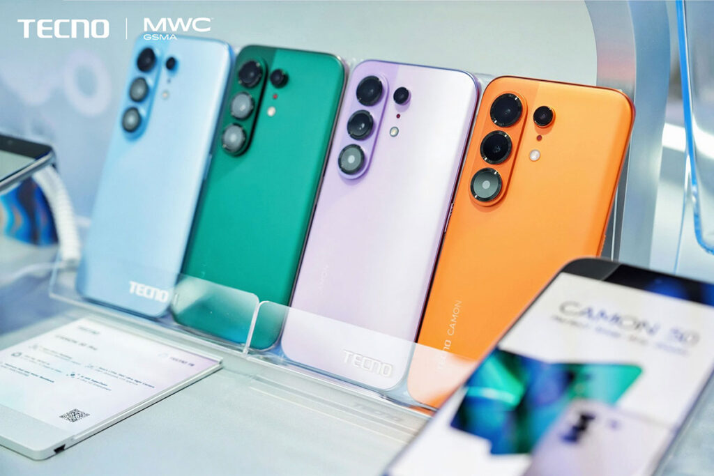 TECNO CAMON 50 Ultra 5G smartphone featuring AI Auto Zoom camera system and 144Hz AMOLED display unveiled at MWC 2026
