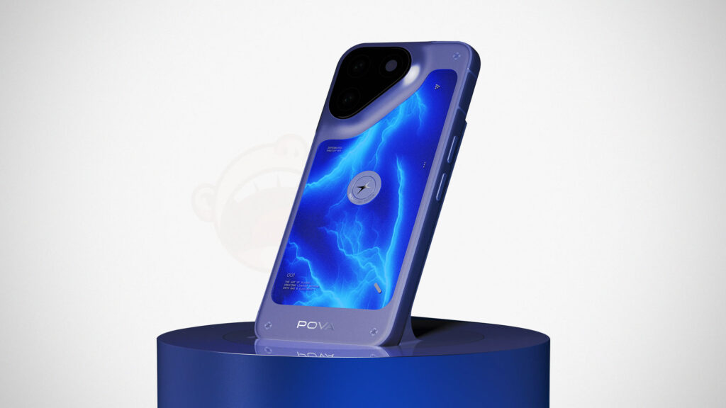 TECNO MWC 2026 concept devices including POVA ecosystem accessories, AI EINK phone, Slim 2 concept, POVA Neon lighting phone and PHANTOM Ultimate G Fold tri-fold smartphone