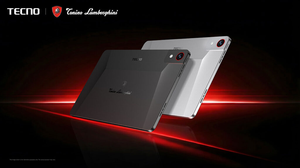 Tonino Lamborghini TECNO AIoT Ecosystem: Tablet