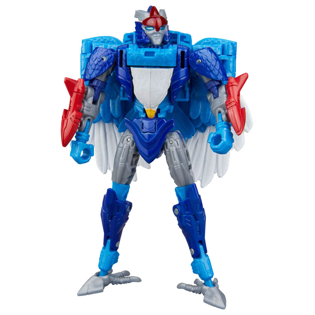 Transformers Deluxe Class Star Eagle patriotic bald eagle Airazor redeco figure in robot and eagle modes