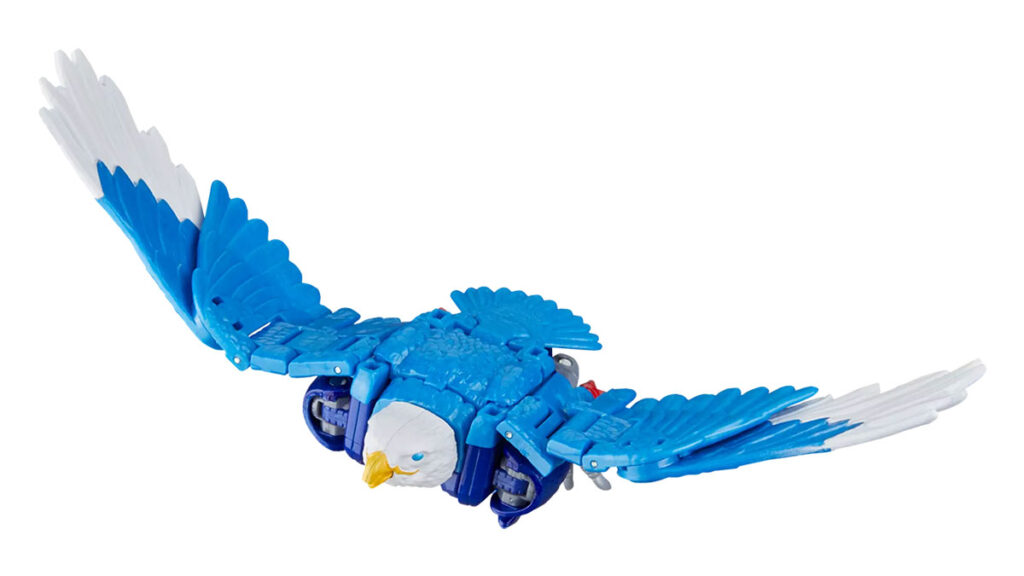 Transformers Deluxe Class Star Eagle patriotic bald eagle Airazor redeco figure in robot and eagle modes